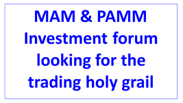 investment forum looking for holy grail en